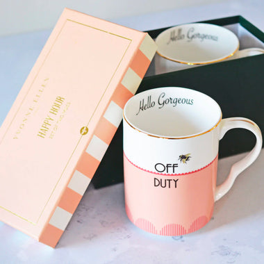 Yvonne Ellen Day Dreamer/Off Duty Set of 2 Mugs